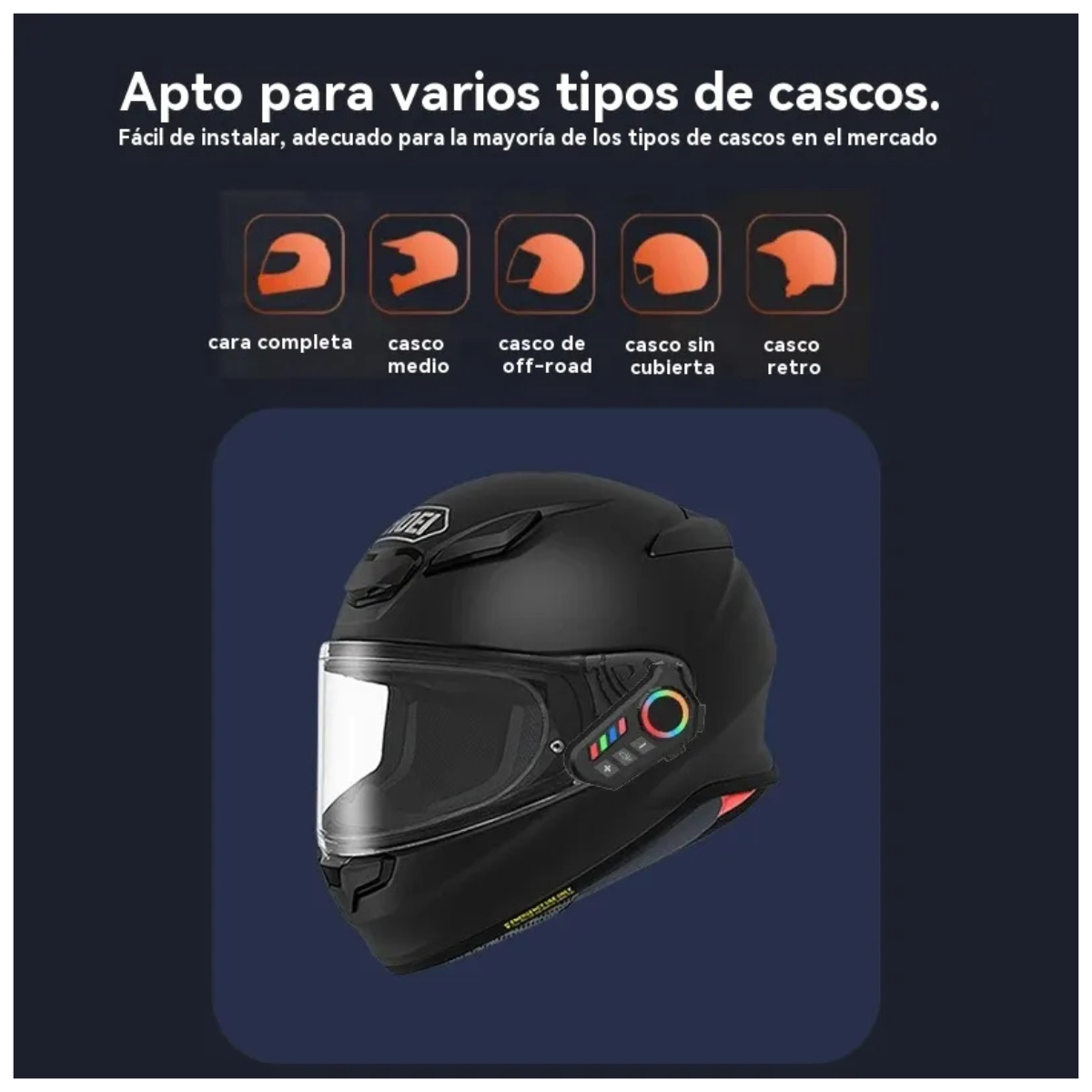 Intercomunicador G para Casco de Moto - Imagen 3