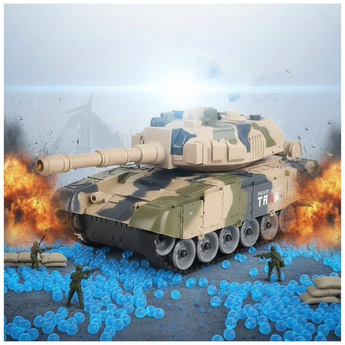 Tanque de Batalla + Control + Hidrogel - Imagen 4